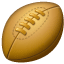 Emoji de rugby U+1F3C9 Emoji de rugby U+1F3C9
