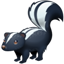 Emoji de gambá U+1F9A8 Emoji de gambá U+1F9A8
