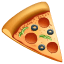 Pedaço de pizza U+1F355 Pedaço de pizza U+1F355