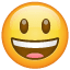 Smiley sorridente com boca aberta U+1F603 Smiley sorridente com boca aberta U+1F603