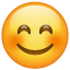 Smiley sorridente olhos risonhos U+1F60A Smiley sorridente olhos risonhos U+1F60A