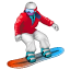 snowboarder emoji U+1F3C2