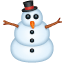 Símbolo boneco de neve U+26C4 Símbolo boneco de neve U+26C4