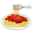 Emoji de espaguete U+1F35D