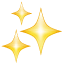 Emoji três estrelas U+2728