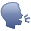 Emoji cabeça falando U+1F5E3 Emoji cabeça falando U+1F5E3
