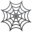 Emoji teia de aranha U+1F578 Emoji teia de aranha U+1F578