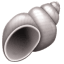 Emoji concha U+1F41A Emoji concha U+1F41A
