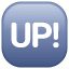 Símbolo UP U+1F199 Símbolo UP U+1F199