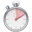 Emoji de cronômetro U+23F1 Emoji de cronômetro U+23F1