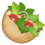 Emoji pita U+1F959 Emoji pita U+1F959
