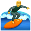 surfista smiley U+1F3C4 surfista smiley U+1F3C4