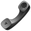 Emoji fone de ouvido U+1F4DE Emoji fone de ouvido U+1F4DE
