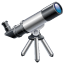 Emoji de telescópio U+1F52D Emoji de telescópio U+1F52D