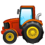 Smiley de trator U+1F69C Smiley de trator U+1F69C
