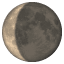 Lua minguante côncavo U+1F318