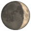 Lua crescente côncavo U+1F312