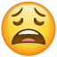 Carinha apática U+1F629