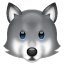 Emoji carinha de lobo U+1F43A Emoji carinha de lobo U+1F43A