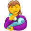 Emoji dar mamadeira U+1F469 U+1F37C Emoji dar mamadeira U+1F469 U+1F37C