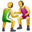 lutador whatsApp U+1F93C lutador whatsApp U+1F93C